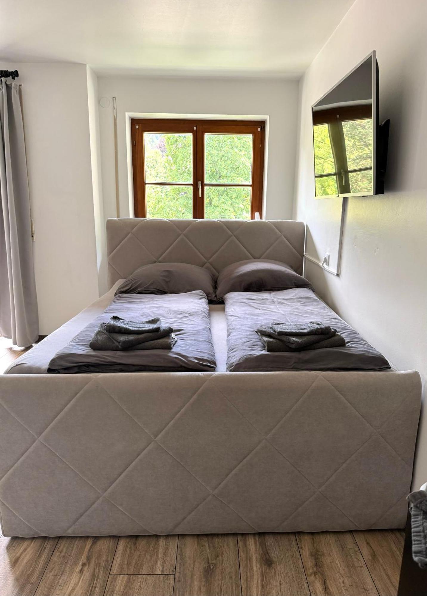 Ferienwohnung Immenstadt Im Allgaeu Mit Bergblick Dış mekan fotoğraf