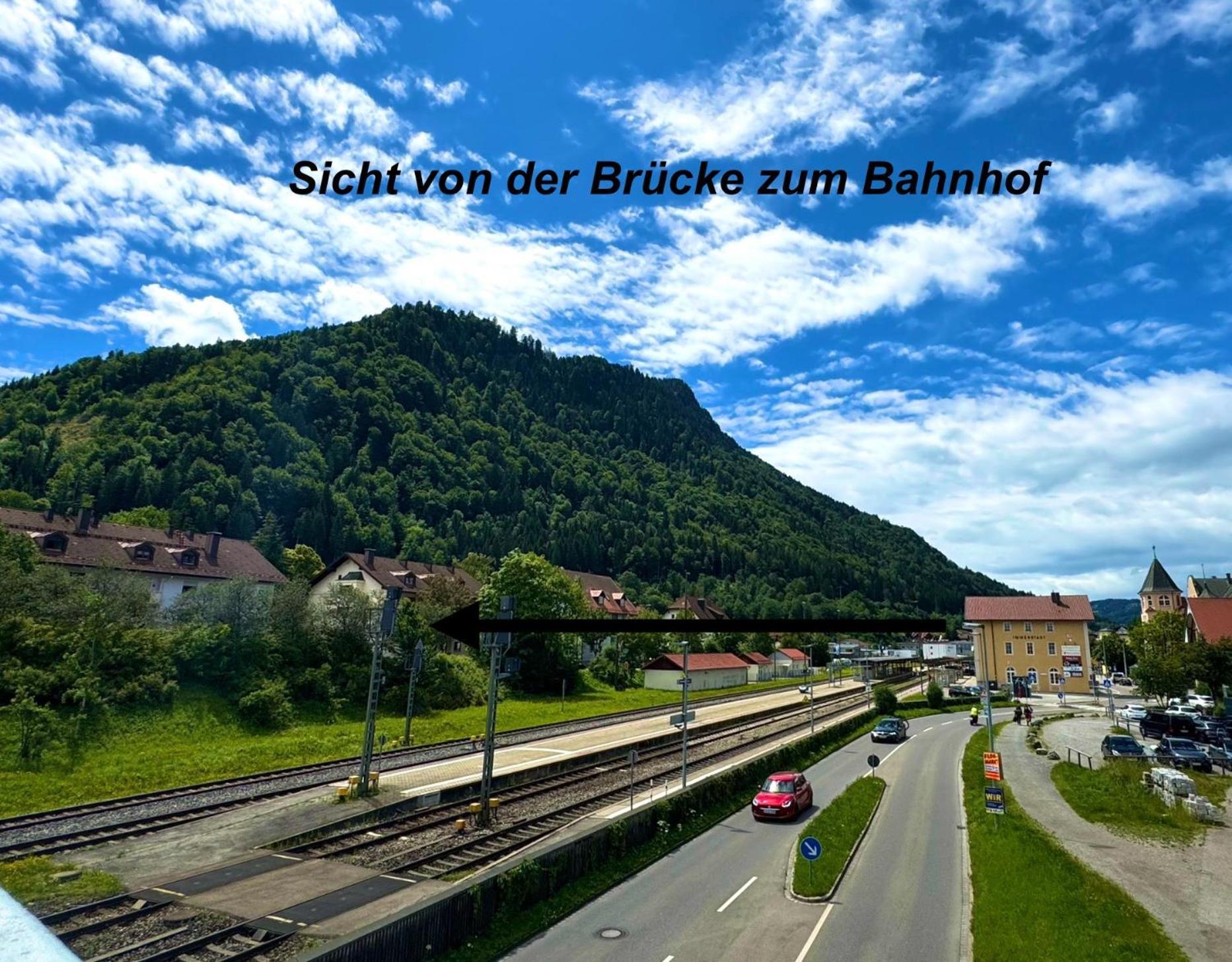 Ferienwohnung Immenstadt Im Allgaeu Mit Bergblick Dış mekan fotoğraf